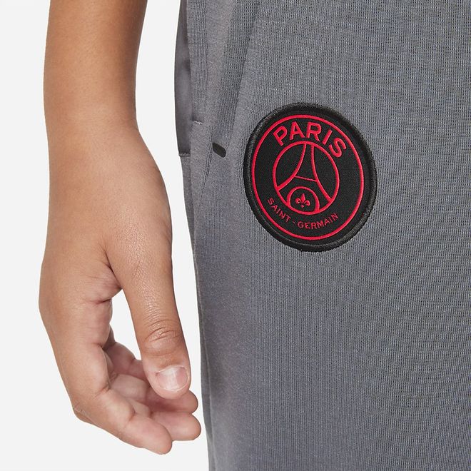 Afbeelding van Paris Saint-Germain Hooded Flee Set Kids Dark Grey