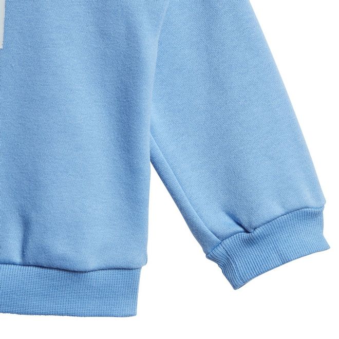 Afbeelding van Adidas 3-Stripes Fleece Joggingpak Infants Lucky Blue