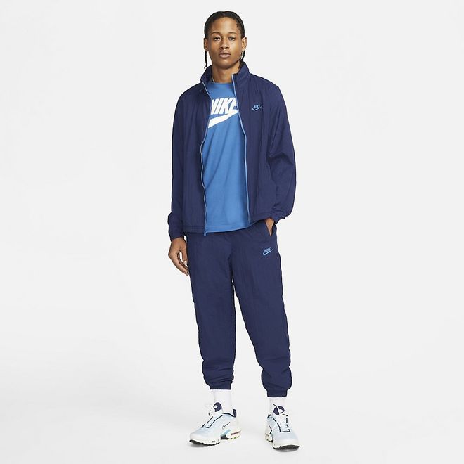 Afbeelding van Nike Sportswear Sport Essentials Trainingspak Midnight Navy