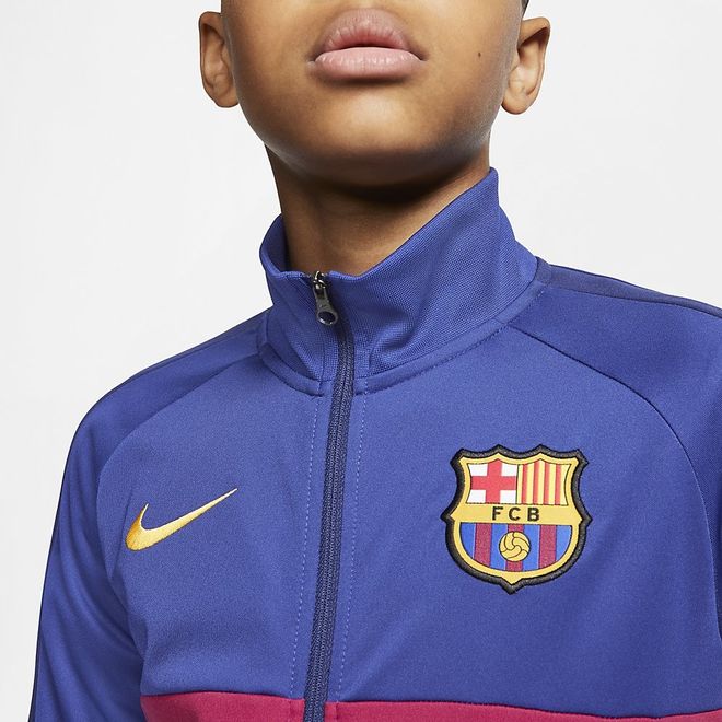 Afbeelding van FC Barcelona Dri-FIT Trainingspak Kids Noble Red