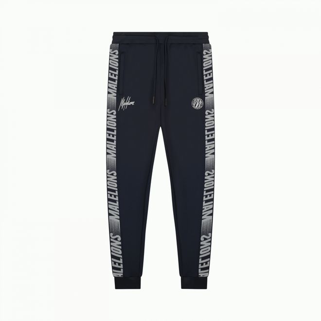 Afbeelding van Malelions Sport Striker Quarterzip Grey Navy
