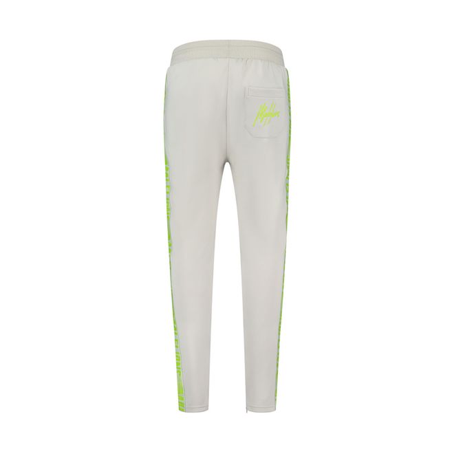 Afbeelding van Malelions Sport Striker Hoodie Set Grey Lime