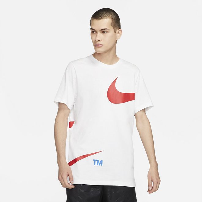 Afbeelding van Nike Sportswear T-Shirt White Red