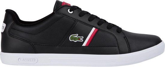 Afbeelding van Lacoste Europa 0120 Sneaker Black White