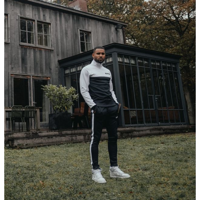 Afbeelding van Croyez Quarterzip Set Navy White