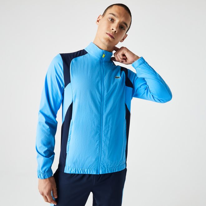 Afbeelding van Lacoste Sport Trainingspak Block Navy