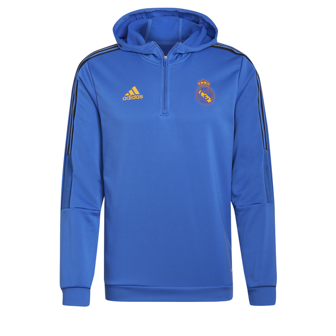 Afbeelding van Real Madrid Tiro 21 Hooded Trainingspak Blue