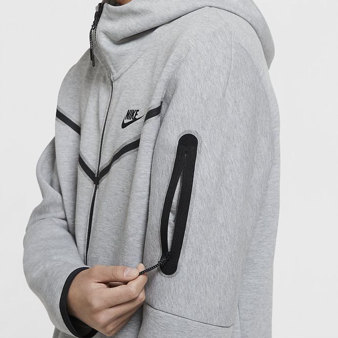 Afbeelding van Nike Sportswear Tech Fleece Hoodie Dark Grey Heather