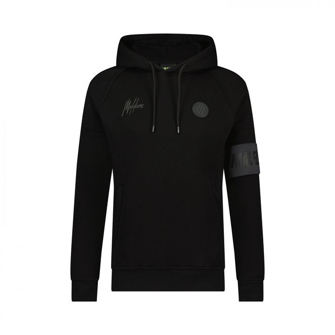 Afbeelding van Malelions Sport Coach Hoodie Set Black Antra