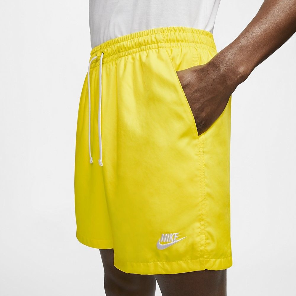 nike opti yellow shorts