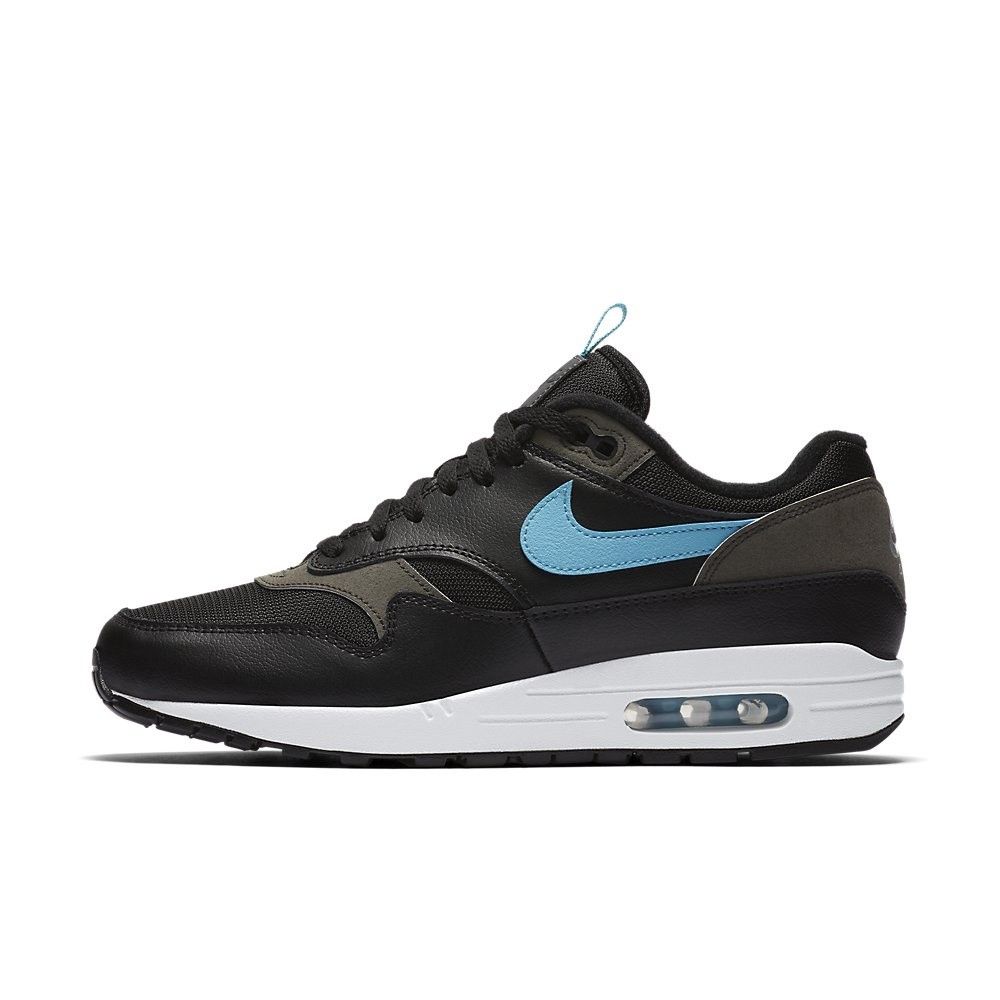 nike air max 1 se black blue fury