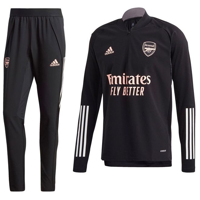 Afbeelding van Arsenal Ultimate Warm Longsleeve Set Black
