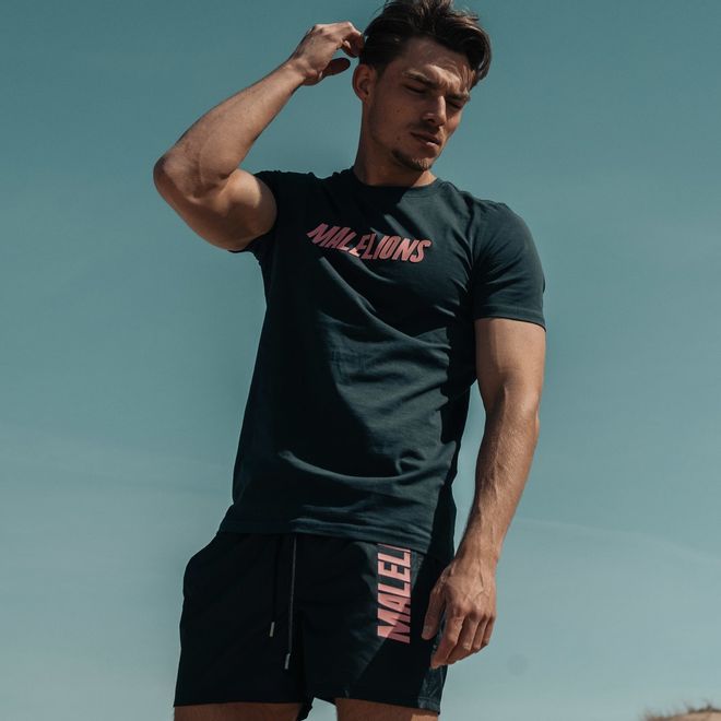 Afbeelding van Malelions Short Nium Navy