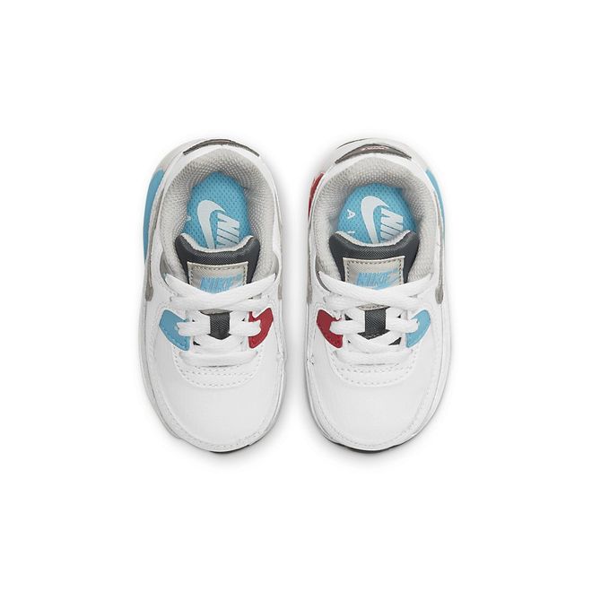 Afbeelding van Nike Air Max 90 Kids White Iron Grey