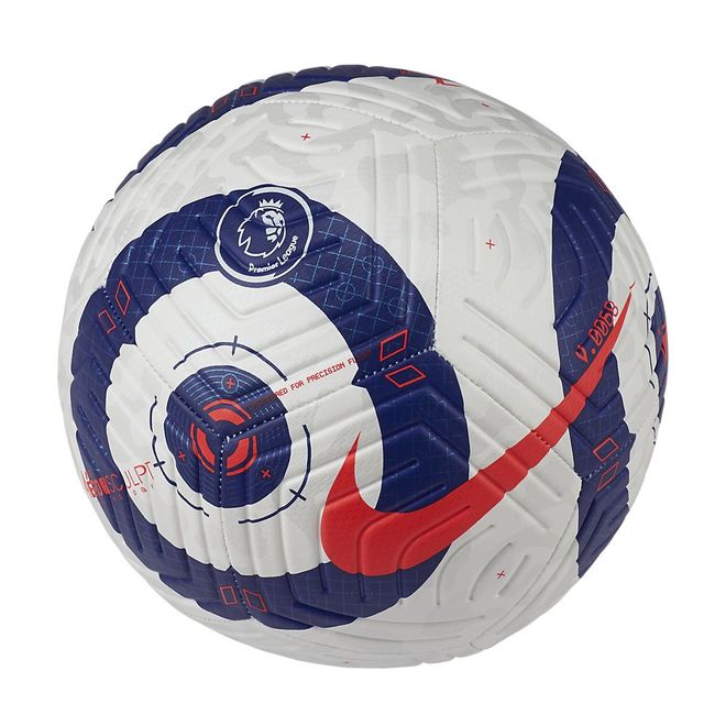 Afbeelding van Nike Premier League Strike Voetbal White Blue Laser Crimson
