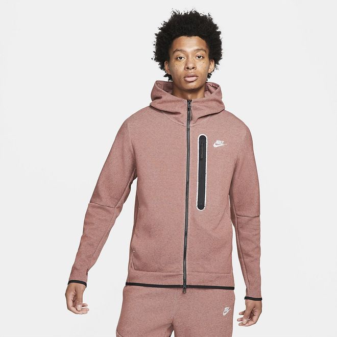 Afbeelding van Nike Sportswear Tech Fleece Hoodie Redstone Red