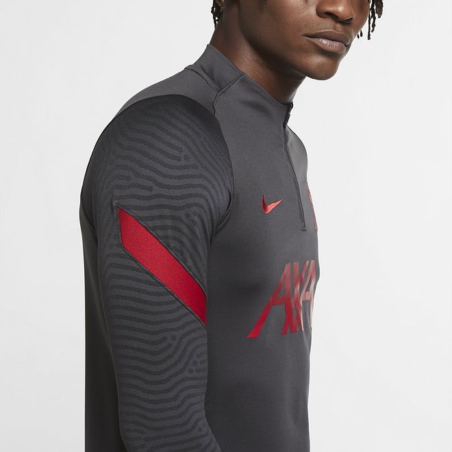 Afbeelding van Liverpool FC Strike Top Anthracite Gym Red