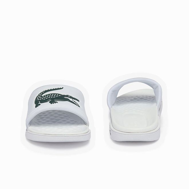 Afbeelding van Lacoste Croco Dualiste Slipper Wit Groen