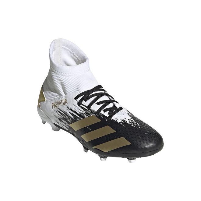 Afbeelding van Adidas Predator 20.3 FG Kids White Gold