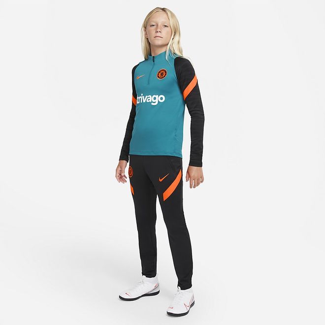 Afbeelding van Chelsea FC Strike Set Kids Black Hyper Crimson