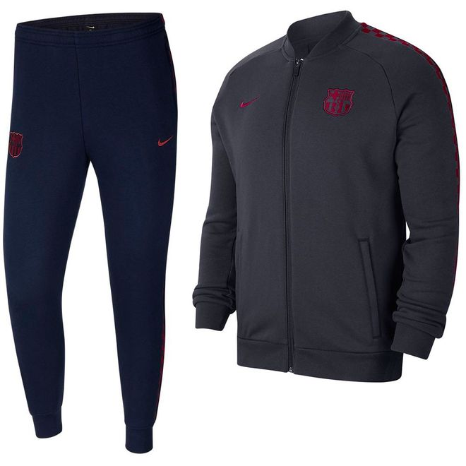 Afbeelding van FC Barcelona Fleece GLA Track Set Obsidian