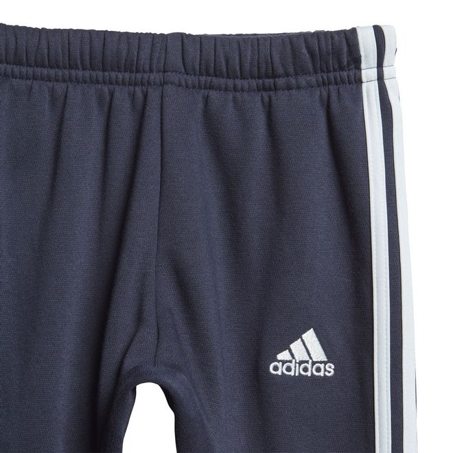 Afbeelding van Adidas 3-Stripes Fleece Joggingpak Infants Lucky Blue