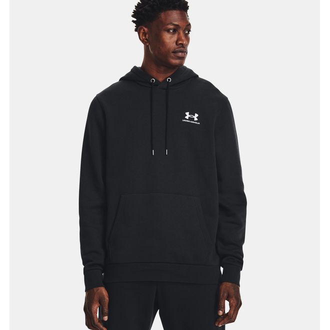 Afbeelding van Under Armour Herenhoodie Essential Fleece Black