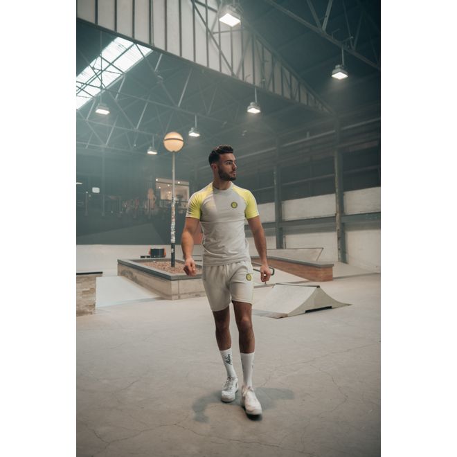 Afbeelding van Malelions Sport Striker Summer Set Grey Lime