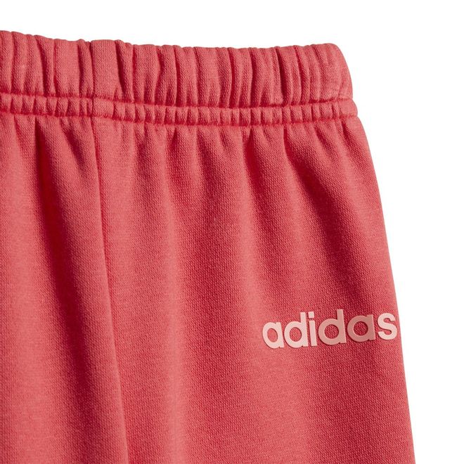 Afbeelding van Adidas Linear Fleece Joggingpak Infants Glory Pink
