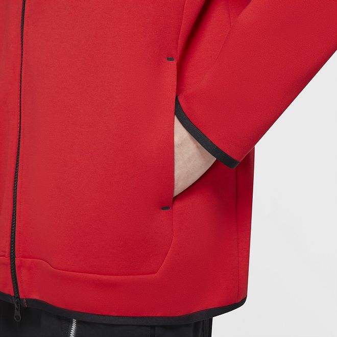 Afbeelding van Nike Sportswear Tech Fleece Hoodie University Red