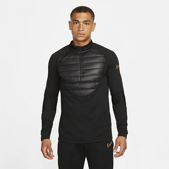 Afbeelding van Nike Therma Fit Academy Long Sleeve Set Black Total Orange