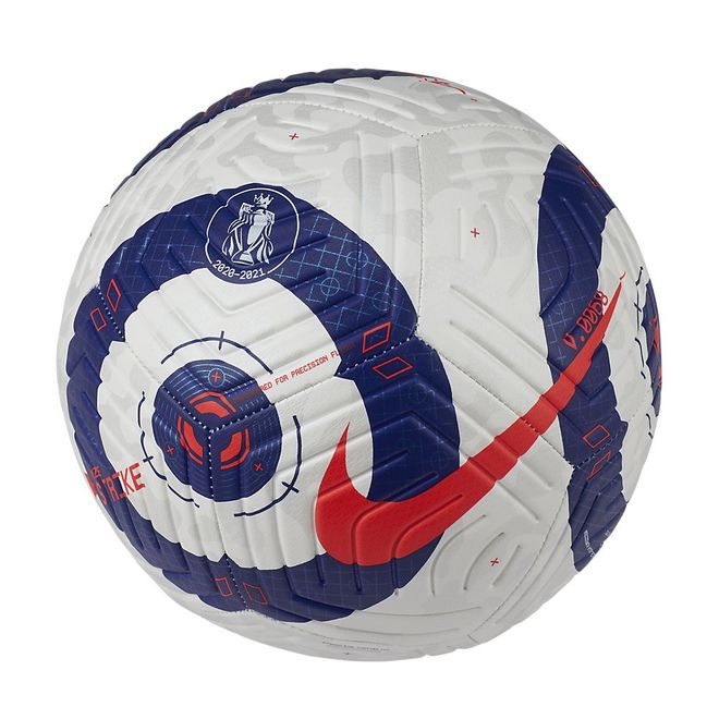 Afbeelding van Nike Premier League Strike Voetbal White Blue Laser Crimson
