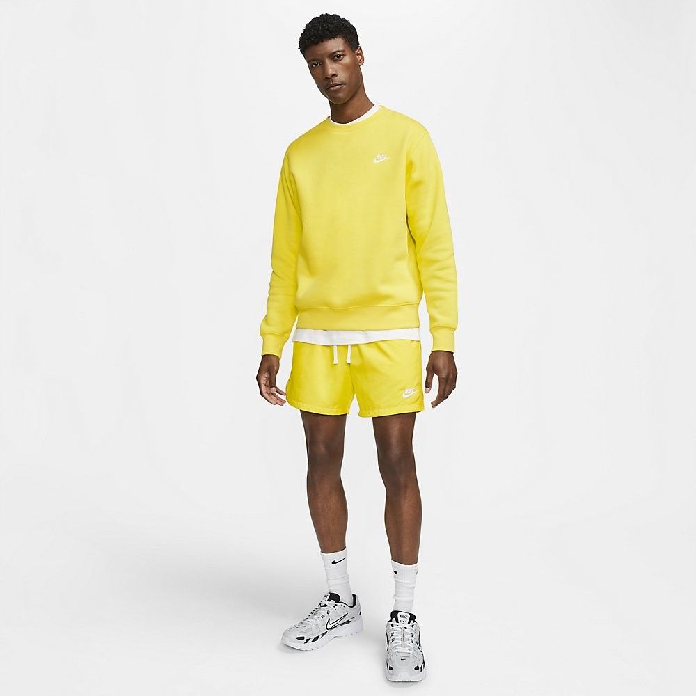 nike opti yellow shorts