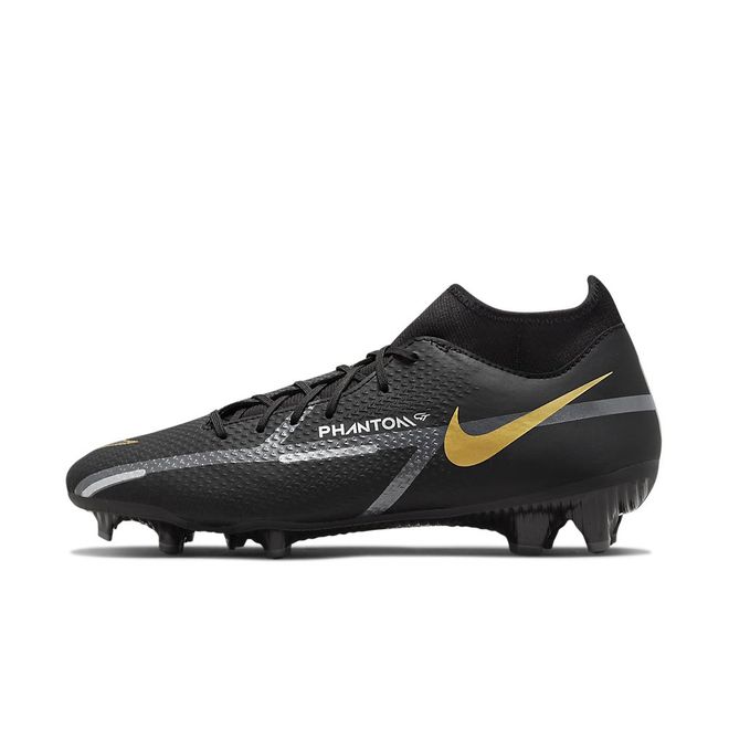 Afbeelding van Nike Phantom GT2 Academy DF FG Black Metallic Dark Grey