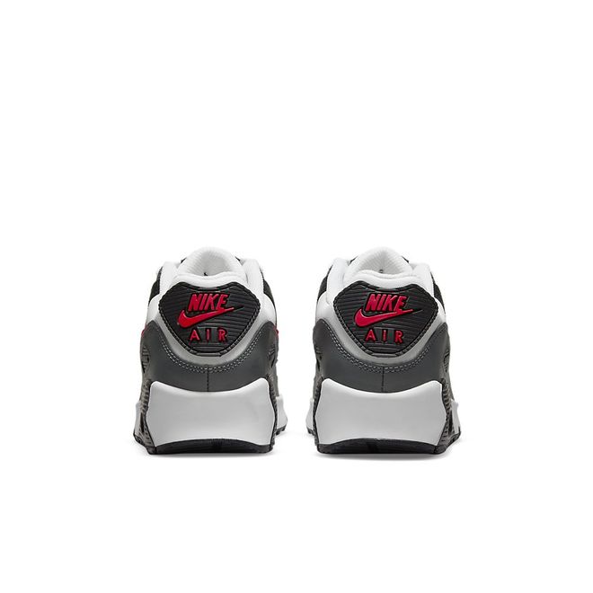 Afbeelding van Nike Air Max 90 Kids Leather White Red