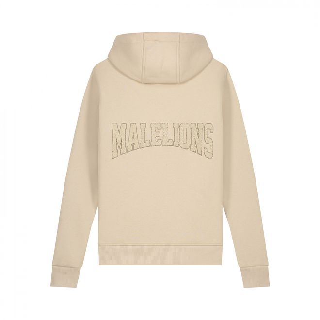Afbeelding van Malelions Men Varsity Hoodie Set Beige