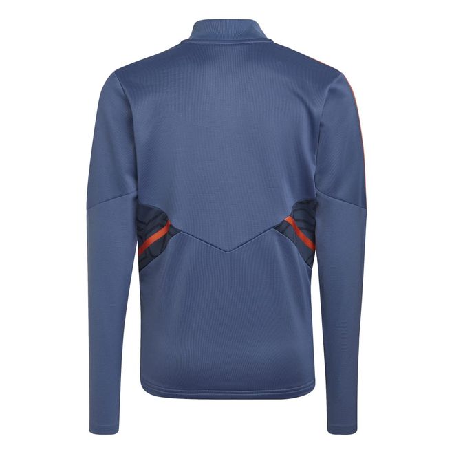 Afbeelding van Manchester United Condivo 22 Training Longsleeve Set Kids Crew Blue