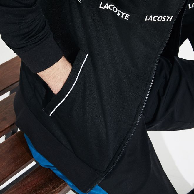 Afbeelding van Lacoste Sport Fleece Jack Black