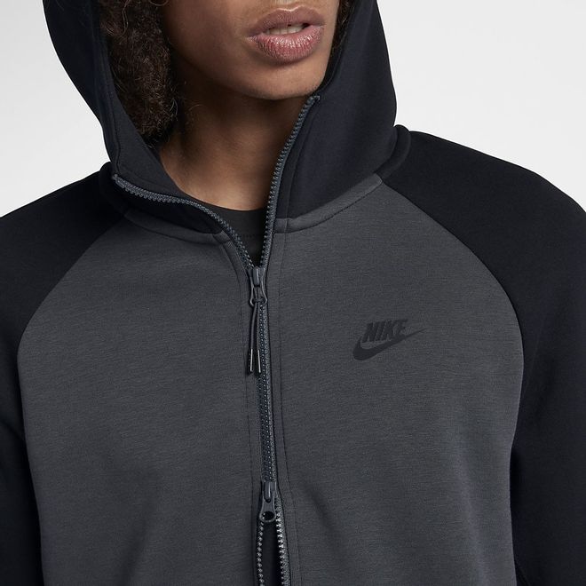 Afbeelding van Nike Sportswear Tech Fleece Hoodie Anthracite Black