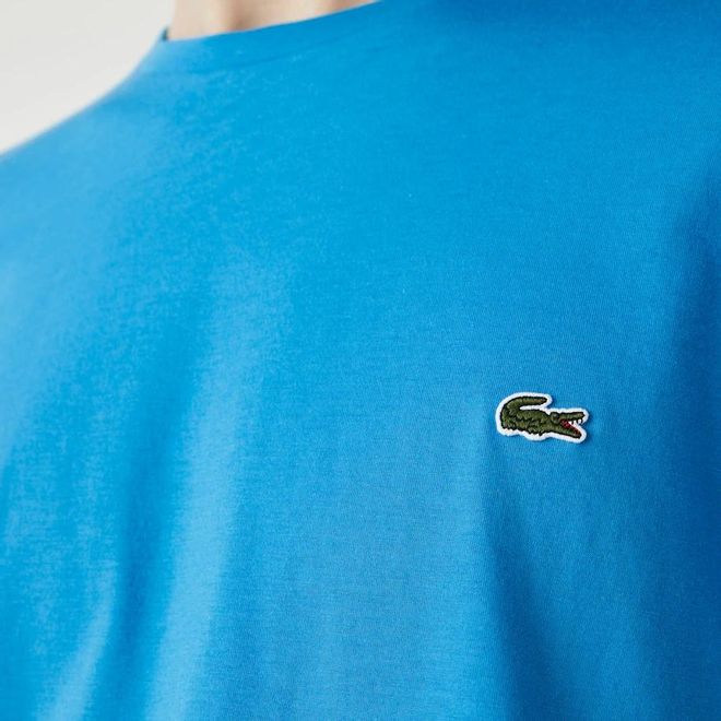 Afbeelding van Lacoste T-shirt met Ronde Hals Turquoise