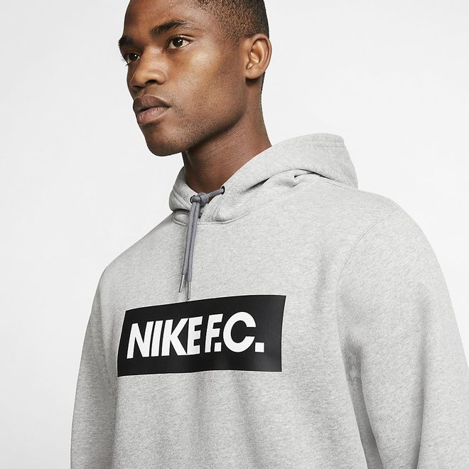 Afbeelding van Nike F.C. Hoodie Dark Grey Heather