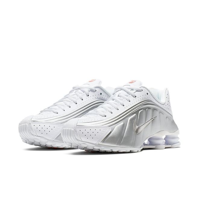 Afbeelding van Nike Shox R4 White Silver