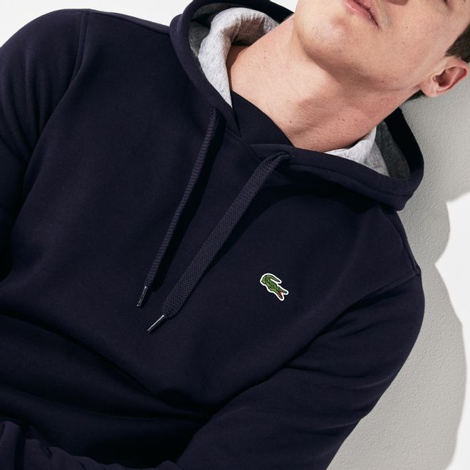 Afbeelding van Lacoste Hooded Sweater Navy