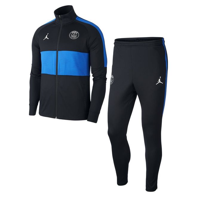 Afbeelding van Paris Saint-Germain Dri-FIT Squad Trainingspak Black Hyper Cobalt