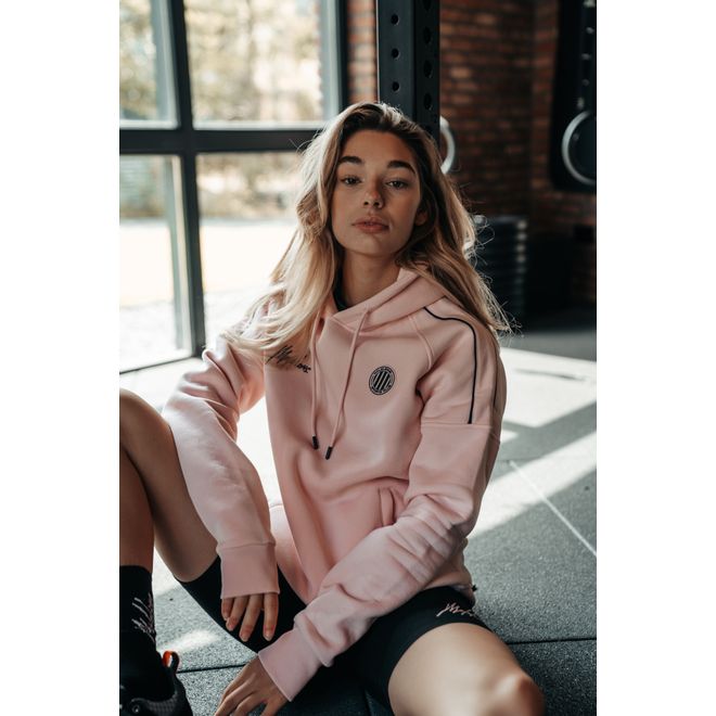 Afbeelding van Malelions Sport Coach Hoodie Set Pink Antra
