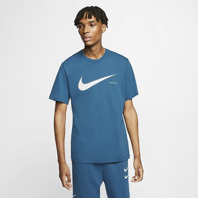 Afbeelding van Nike Sportswear Swoosh T-Shirt Blue Force