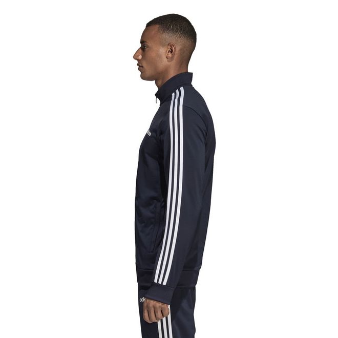Afbeelding van Adidas Essentials 3 Stripes Trainingspak Blauw