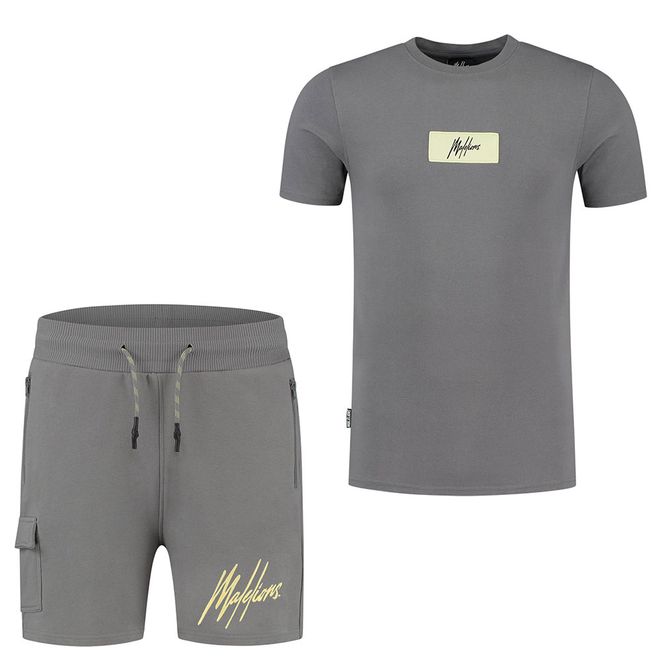 Afbeelding van Malelions Jerra Zomerset Matt Grey Yellow