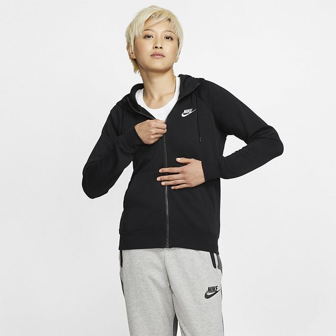 Afbeelding van Nike WMNS Essential Hoodie FZ Fleece Black
