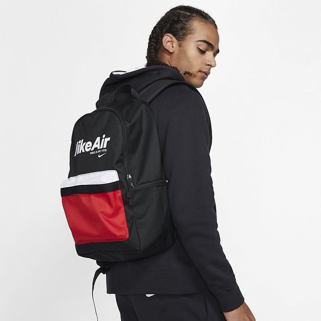 Afbeelding van Nike Air Heritage 2.0 Rugzak Black Red